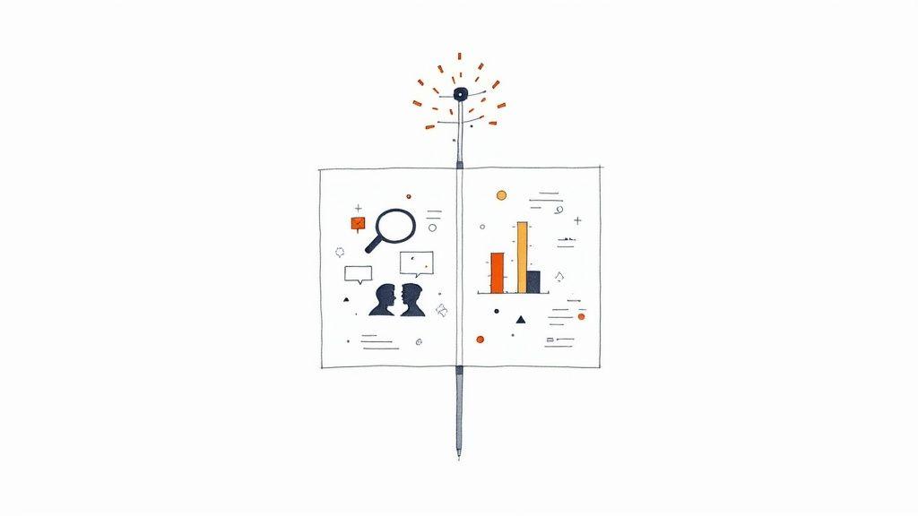 unterschied qualitative und quantitative forschung: kurz